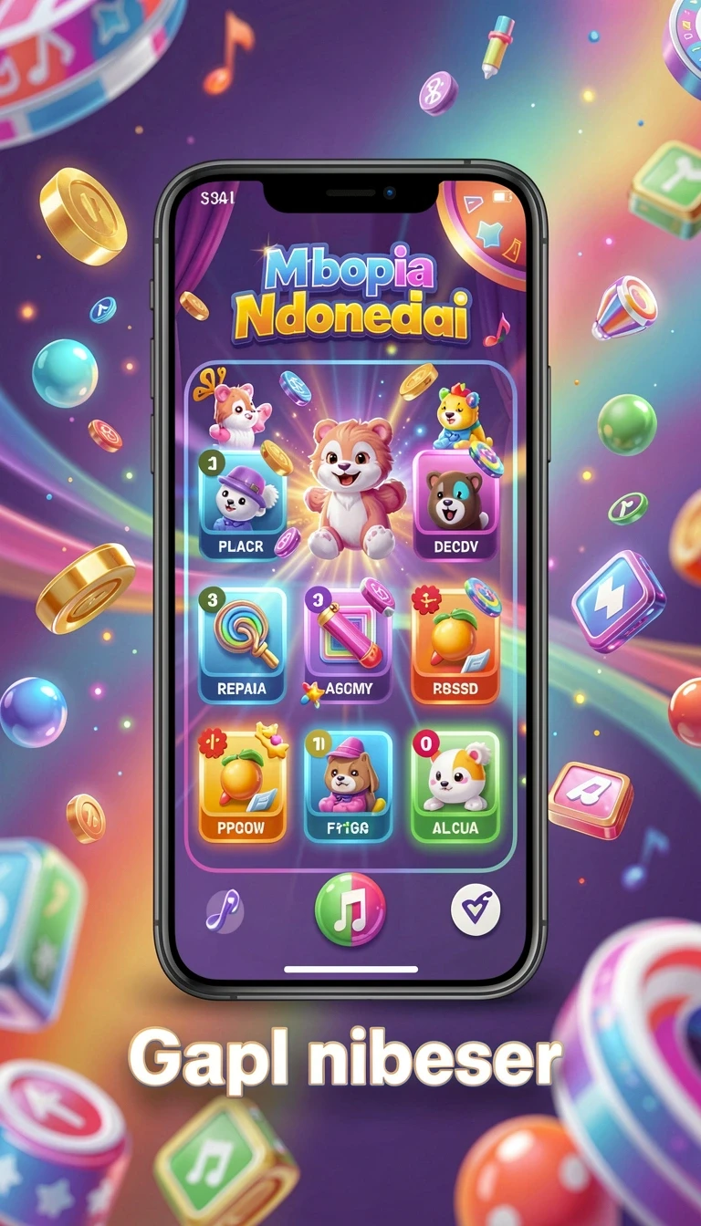 Tampilan antarmuka maskot88 di Android